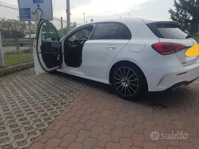 Usata Mercedes A180 Premium 116 CV (85 kW) 2018 Bianco Berlina