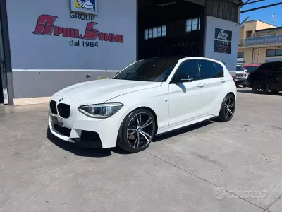 Usata BMW 125 M Sport 218 CV (160 kW) 2013 Bianco Utilitaria