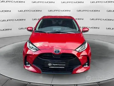 Usata Toyota Yaris Hybrid Trend 116 CV (85 kW) 2023 Rosso Berlina