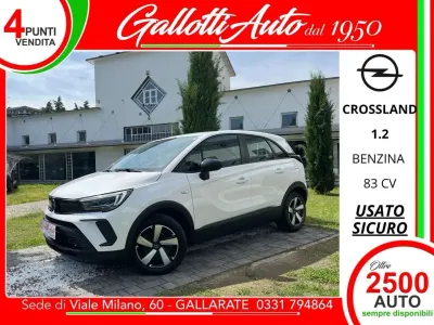 Begagnad Opel Crossland X Edition 83 HK (61 kW) 2021 Vit SUV