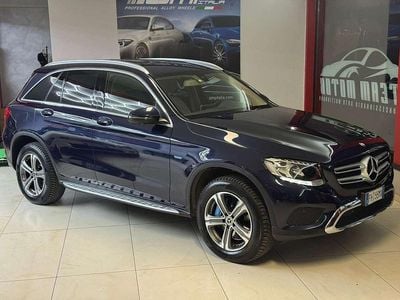 Usata Mercedes GLC350 Premium 211 CV (155 kW) 2017 Blu/azzurro SUV
