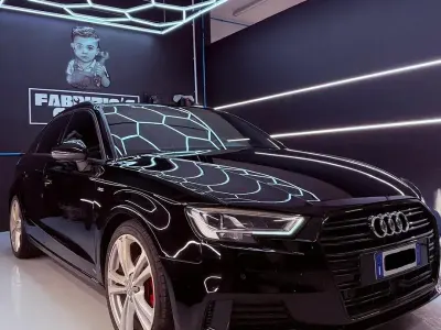 Usata Audi A3 S-Line 150 CV (110 kW) 2017 Nero Berlina