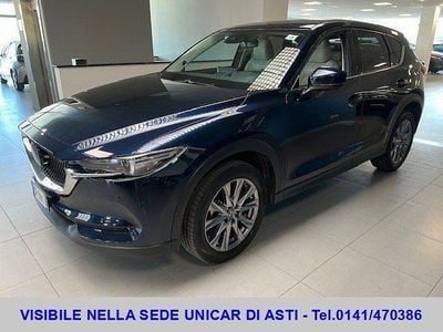 Usata Mazda CX-5 Exclusive 165 CV (121 kW) 2021 Blu SUV