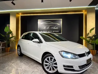 Usata VW Golf VII Highline 110 CV (80 kW) 2015 Bianco Berlina