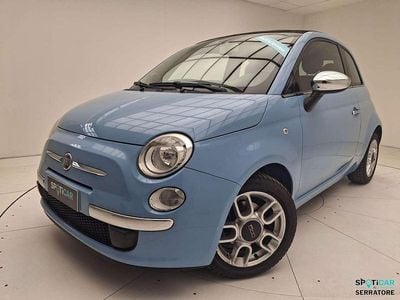 Blu Usata 2010 Fiat 500C Lounge Cabrio | 6986 € (Buon prezzo)