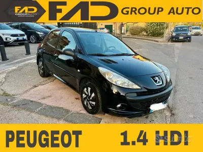 Usata Peugeot 206+ 68 CV (50 kW) 2011 Nero Utilitaria