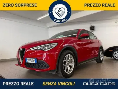 Usata Alfa Romeo Stelvio 190 CV (139 kW) 2021 Rosso SUV