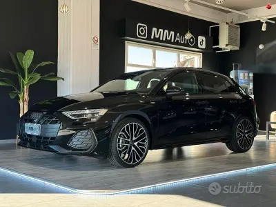 Nuova Audi A3 S-Line 150 CV (110 kW) 2025 Nero Berlina