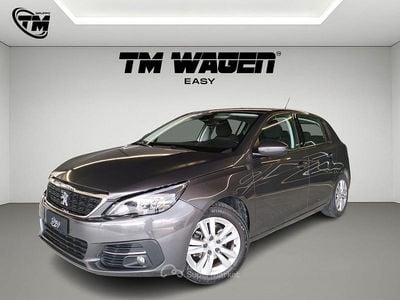 Usata Peugeot 308 Active 131 CV (96 kW) 2021 Nero Berlina