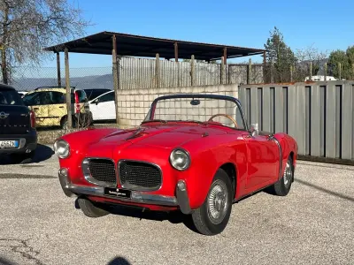 Usata Fiat 1100 1956 Rosso Cabrio