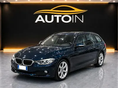 Usata BMW 316 Sport Line 116 CV (85 kW) 2014 Blu Station wagon