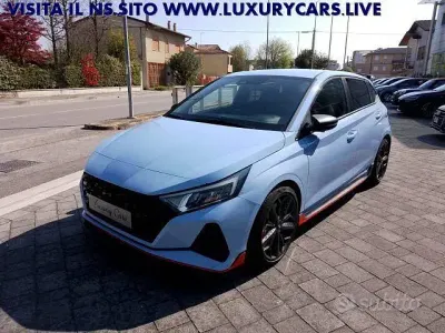 Usata Hyundai i20 N Performance 204 CV (150 kW) 2022 Blu Utilitaria