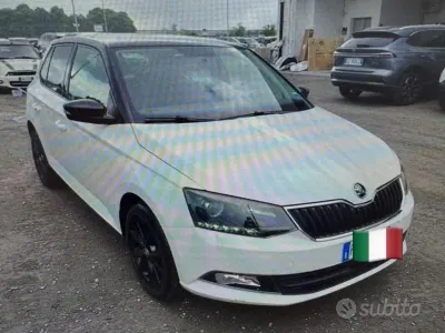 Usata Skoda Fabia 75 CV (55 kW) 2018 Bianco Berlina