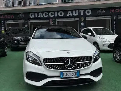 Usata Mercedes A180 Premium 109 CV (80 kW) 2017 Bianco Berlina
