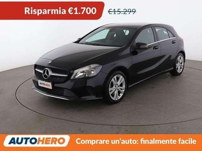 Usata Mercedes A180 110 CV (80 kW) 2016 Nero Berlina