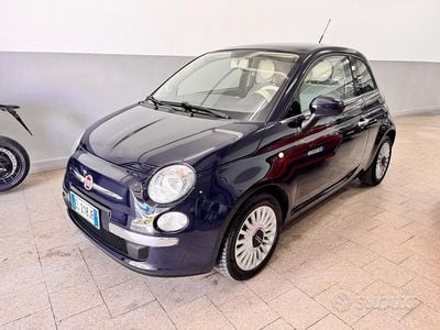Usata Fiat 500 Lounge 69 CV (50 kW) 2012 Blu Berlina
