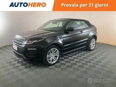 Usata Land Rover Range Rover evoque SE Dynamic 150 CV (110 kW) 2018 Nero Cabrio