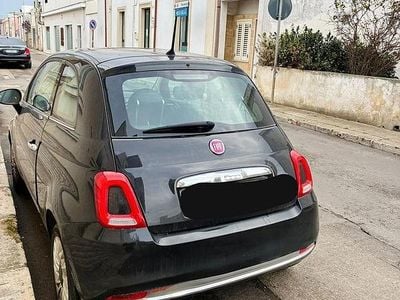 Usata Fiat 500 Lounge 69 CV (50 kW) 2016 Nero Utilitaria