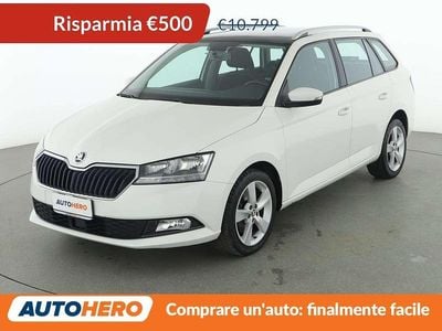 Usata Skoda Fabia Design Edition 110 CV (80 kW) 2019 Bianco Station wagon