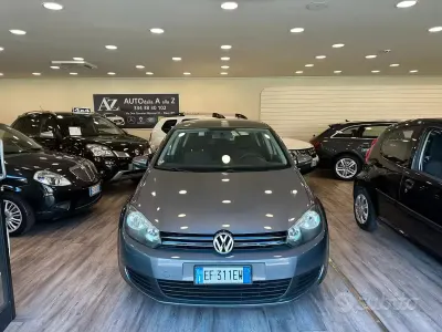 Usata VW Golf VI Highline 105 CV (77 kW) 2010 Grigio Utilitaria