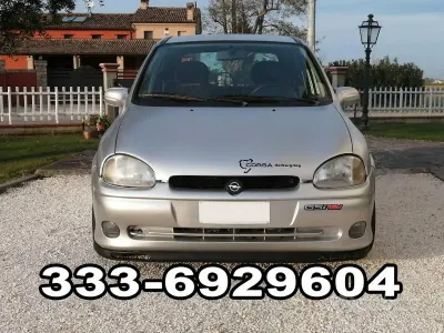 Usata Opel Corsa 106 CV (77 kW) 1997 Grigio Utilitaria
