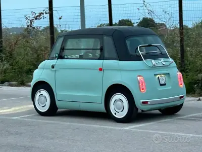 Usata Fiat Topolino 5 kW (8 CV) 2024 Verde Utilitaria