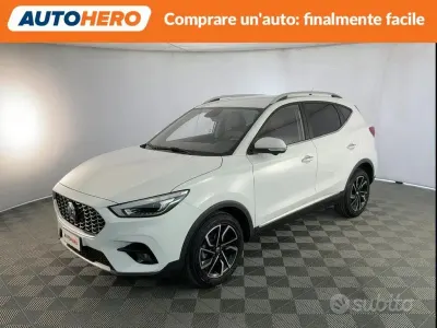 Usata MG ZS Luxury 106 CV (77 kW) 2024 Bianco SUV