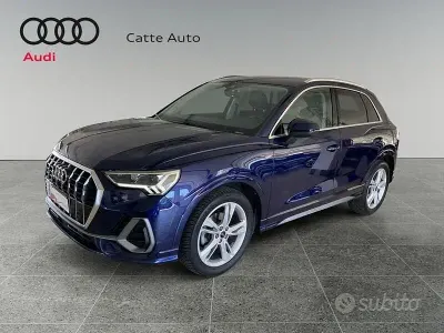 Usata Audi Q3 S-Line 150 CV (110 kW) 2023 Blu SUV