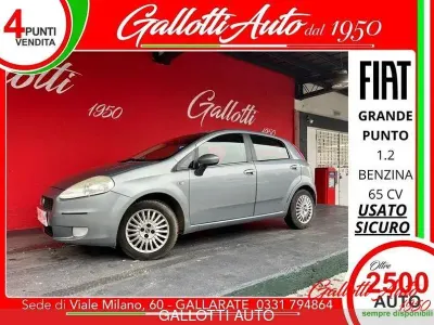Usata Fiat Grande Punto Active 65 CV (47 kW) 2006 Grigio Utilitaria