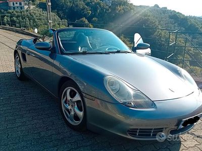 Usata Porsche 986 Boxster 2001 Grigio Cabrio