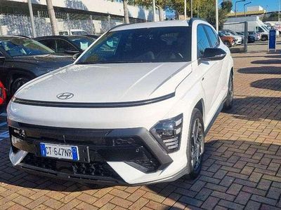 Usata Hyundai Kona N Line 137 CV (100 kW) 2024 Bianco SUV