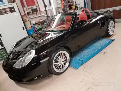 Occasion Porsche Boxster 228 PK (167 kW) 2003 Zwart Cabriolet