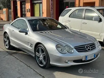 Käytetty Mercedes SL350 245 HP (180 kW) 2003 Harmaa Avoauto