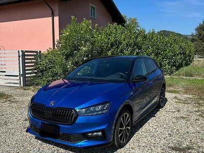 Usata Skoda Fabia Monte Carlo 116 CV (85 kW) 2024 Blu/azzurro Utilitaria