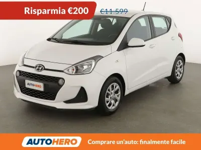 Usata Hyundai i10 Advanced 67 CV (49 kW) 2019 Bianco Utilitaria
