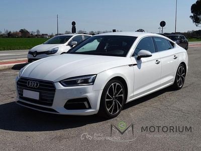 Usata Audi A5 Business 190 CV (139 kW) 2018 Bianco Coupé
