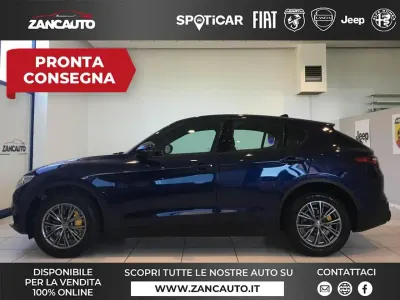 Usata Alfa Romeo Stelvio Super 210 CV (154 kW) 2017 Blu SUV