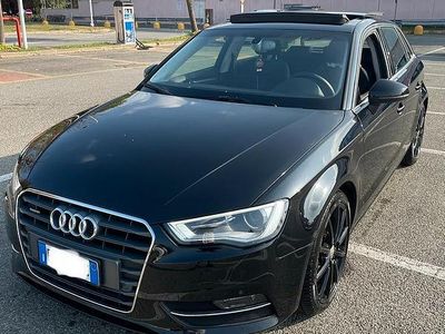 Usata Audi A3 Attraction 179 CV (131 kW) 2015 Nero Berlina