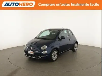 Usata Fiat 500 Lounge 95 CV (69 kW) 2018 Blu/azzurro Utilitaria