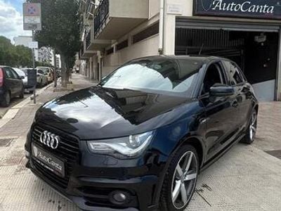 Usata Audi A1 Sportback S-Line 90 CV (66 kW) 2014 Nero Utilitaria