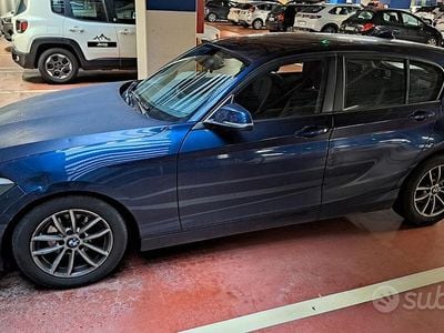 Usata BMW 116 2012 Blu Utilitaria