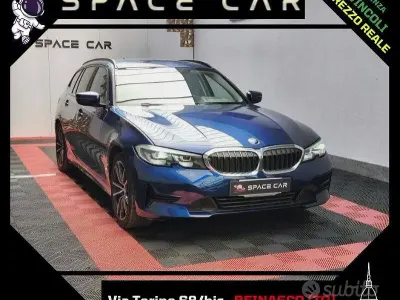Usata BMW 318 Advantage 150 CV (110 kW) 2020 Blu Station wagon