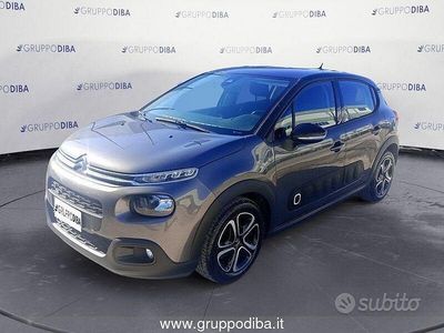 Usata Citroën C3 Shine 75 CV (55 kW) 2018 Grigio Utilitaria