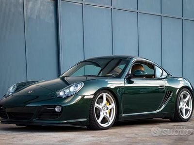 Usata Porsche Cayman S 320 CV (235 kW) 2010 Verde Coupé