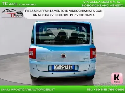 Usata Fiat Multipla 103 CV (75 kW) 2009 Blu Monovolume