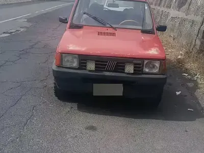 Usata Fiat Panda 4x4 50 CV (36 kW) 1991 Rosso Utilitaria