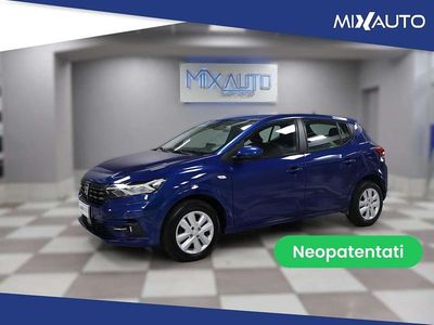 Usata Dacia Sandero Comfort 101 CV (74 kW) 2022 Blu/azzurro Utilitaria