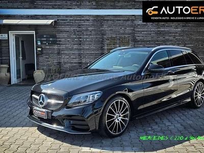 Usata Mercedes C220 Premium 194 CV (142 kW) 2019 Nero Station wagon