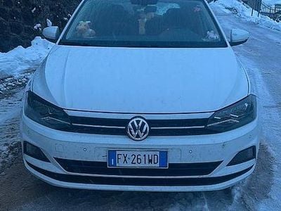 Usata VW Polo 95 CV (69 kW) 2019 Bianco Utilitaria