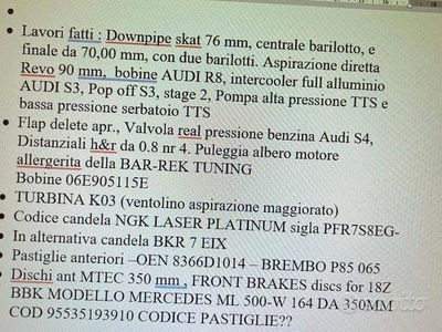 Usata Audi TT 2008 Bianco Coupé